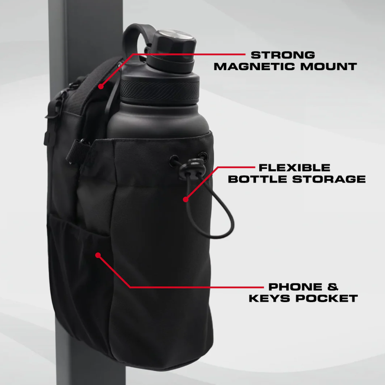 Magnetic Water Bottle Holder
